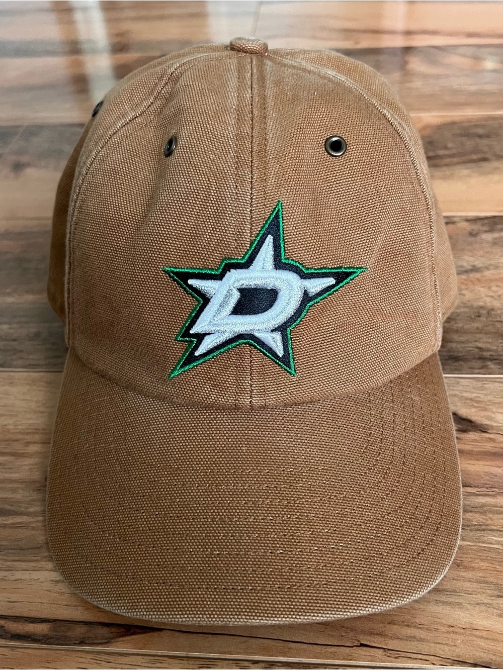 Carhartt Dallas Stars Hat NHL Brown Canvas Adjustable Cap 47 Brand NWT